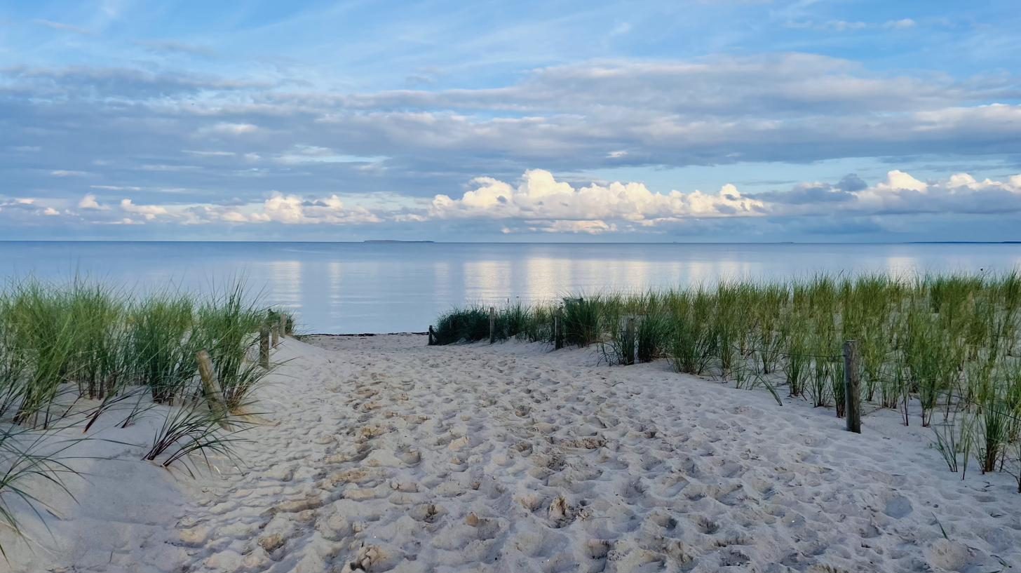 Sandweg durch die Dünen zum Südstrand